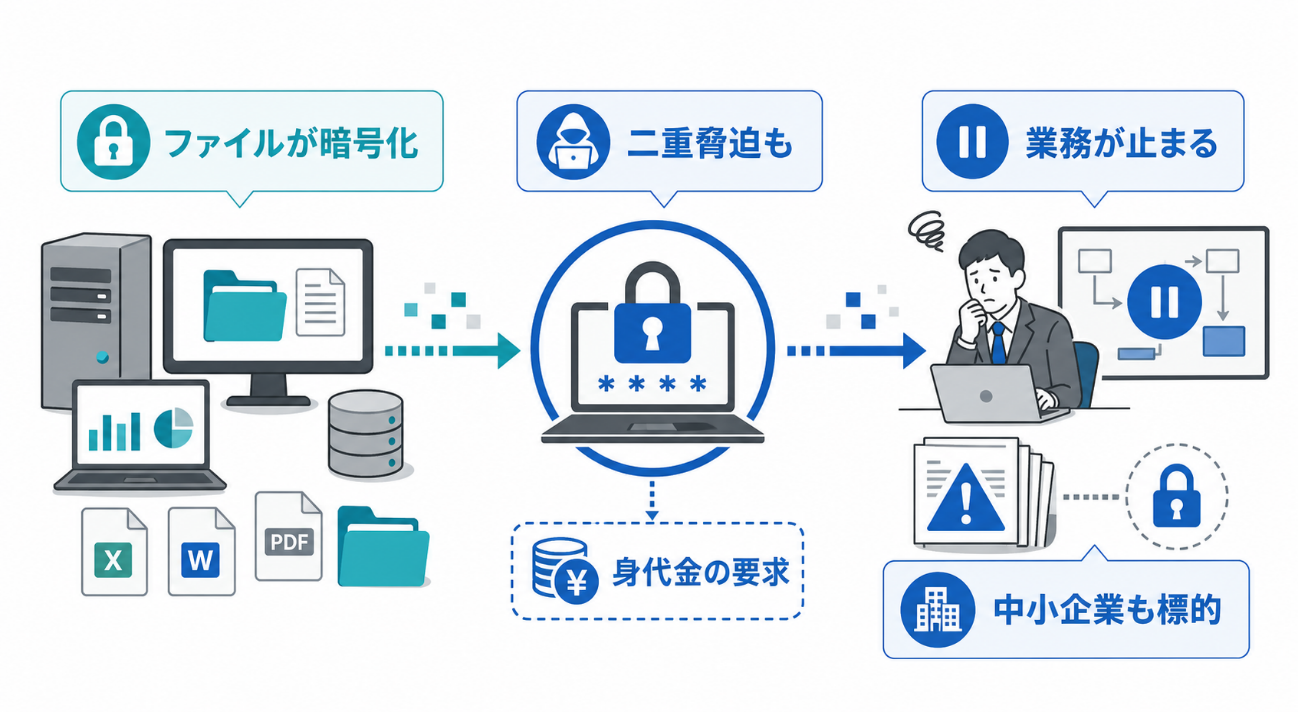 ランサムウェアとは？